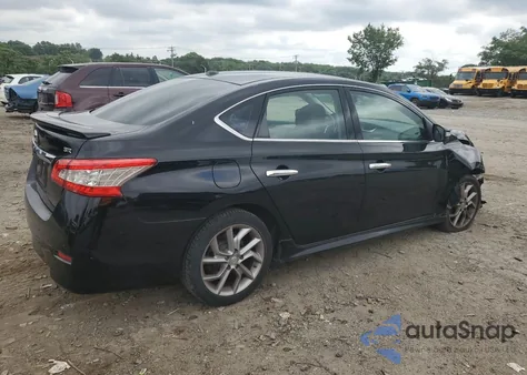 2015 Nissan Sentra S z USA, uszkodzony, nr VIN 3N1AB7AP7FY340802